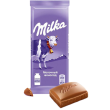 Шоколад молочный Milka